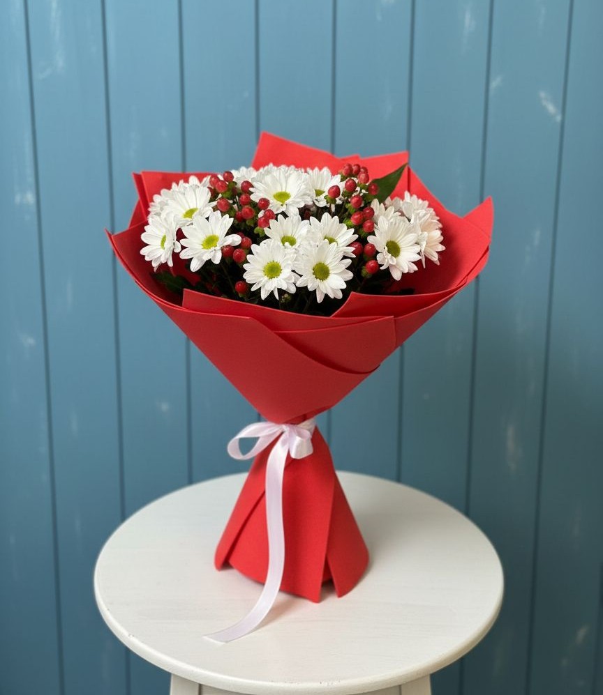 Букет цветов из: Хризантемы в Армавире