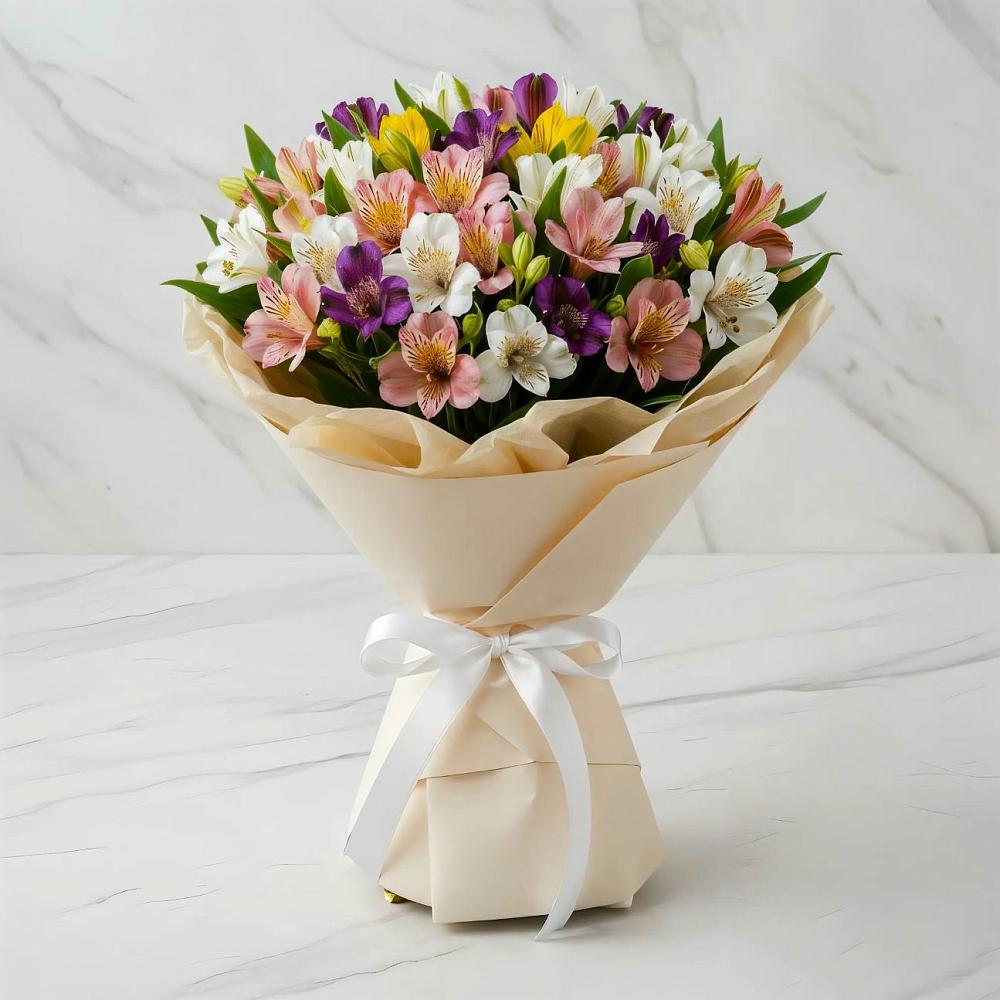 Букет цветов из: Альстромерии в Армавире