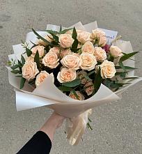 Букет Кремовые розы Латте в Армавире