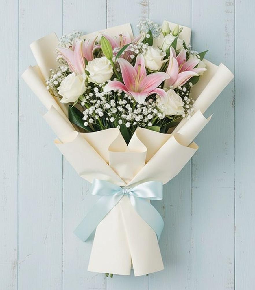 Букет цветов из: Лилии в Армавире