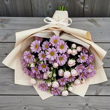 Букет цветов из:  Розы и Хризантемы в Армавире