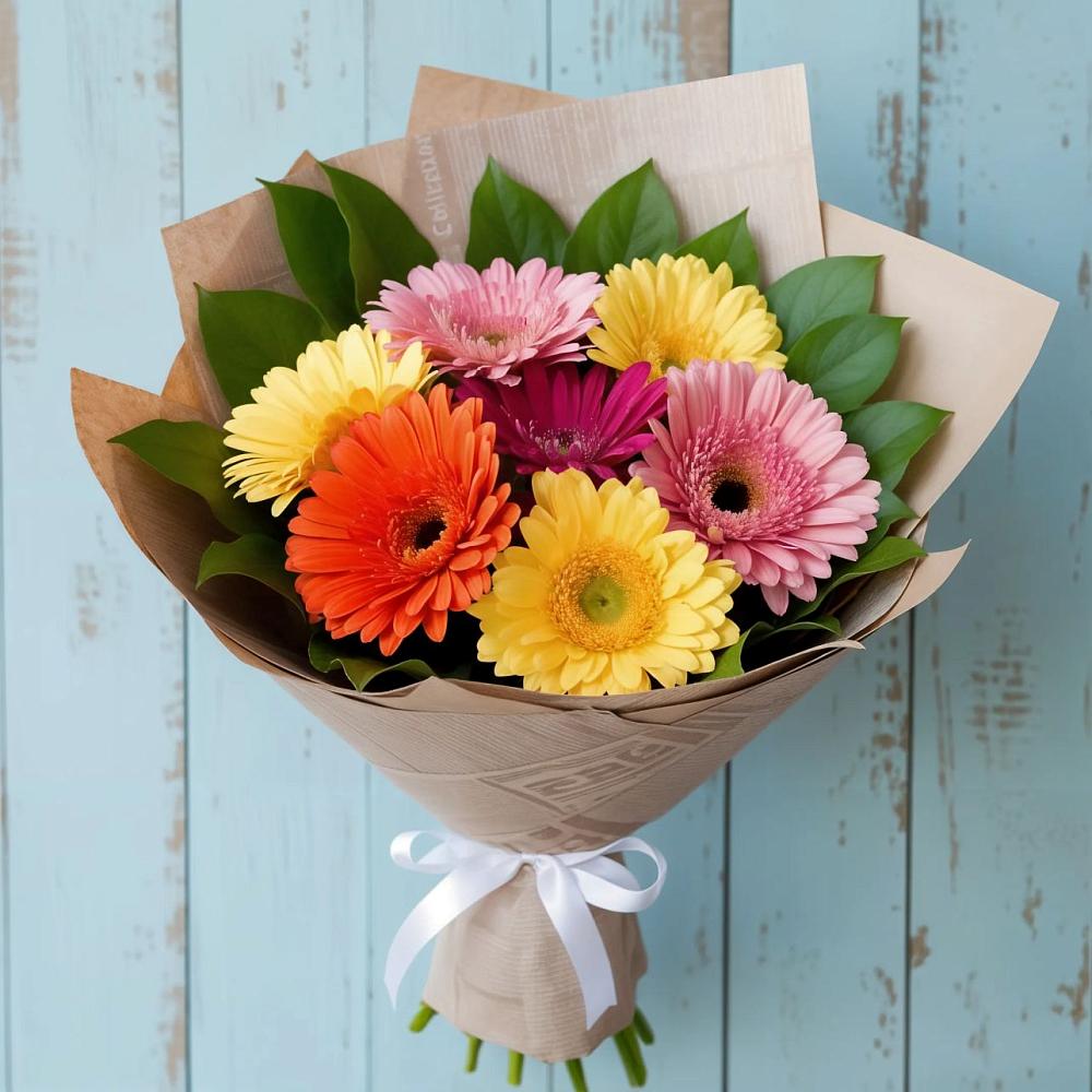 Букет цветов из: Герберы в Армавире