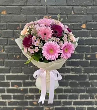 Букет цветов из:  Герберы и Хризантемы #REPLACE_PRED# Армавире