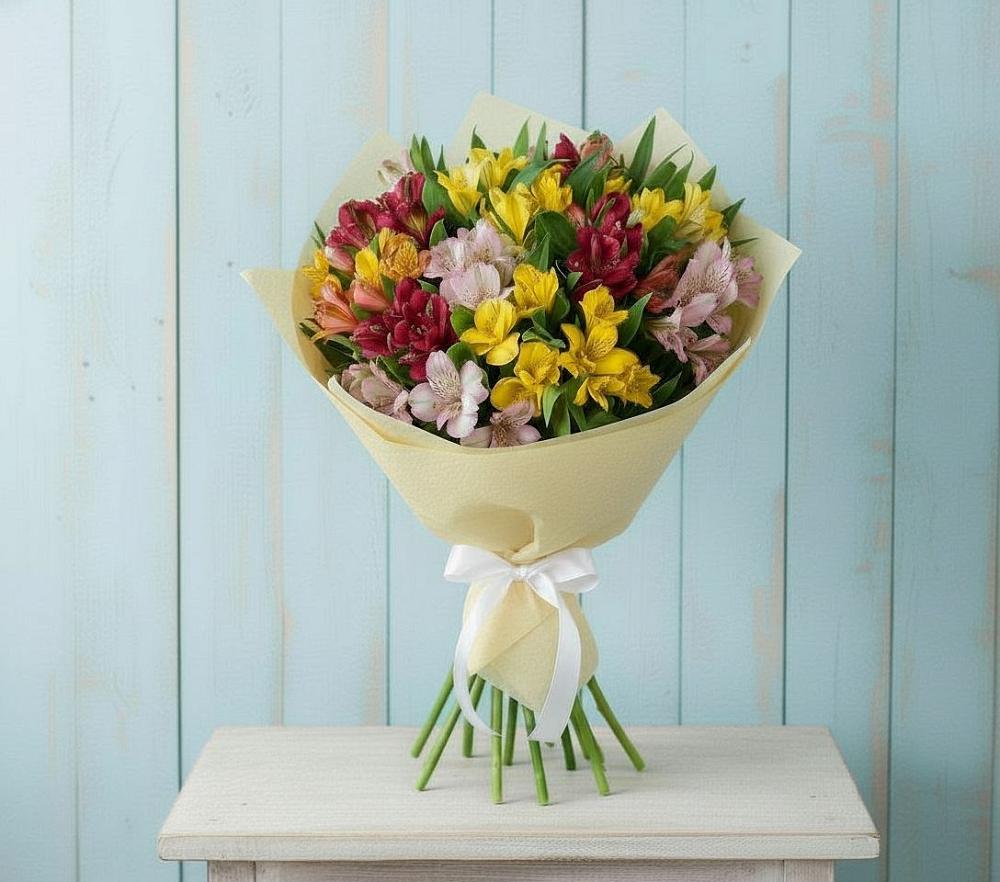 Букет цветов из: Альстромерии в Армавире