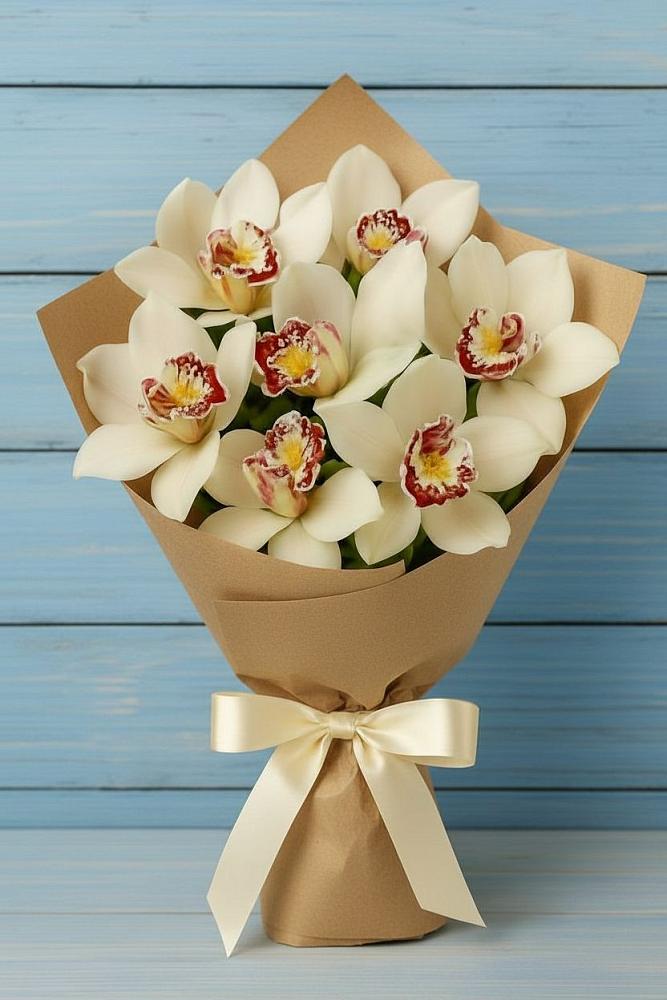 Букет цветов из: Орхидеи и Розы в Армавире